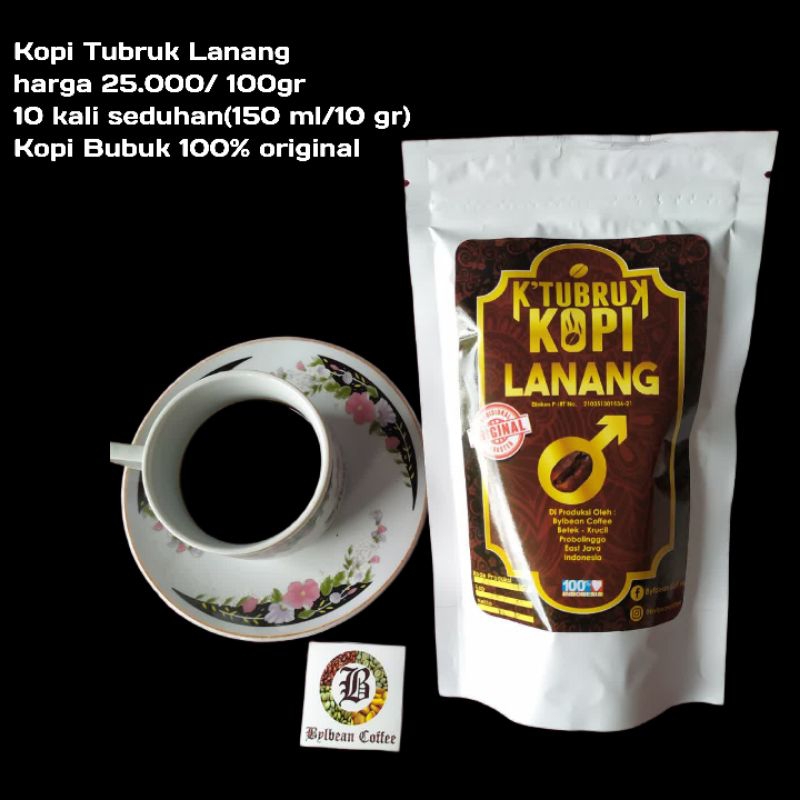 

Kopi Lanang Argopuro Krucil Bubuk Premium