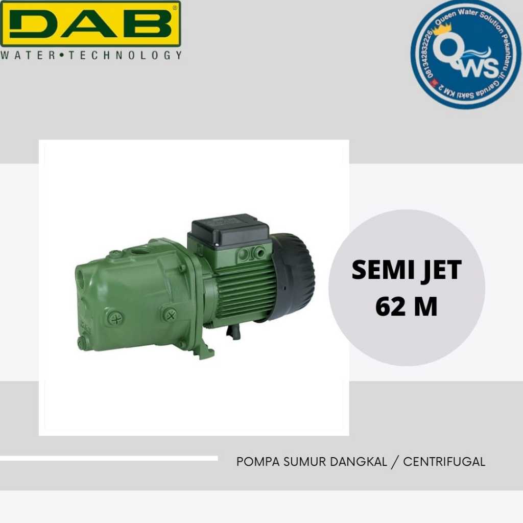 Mesin Pompa Air Semi Jetpump DAB JET 62M - DAB Original JET 62 M