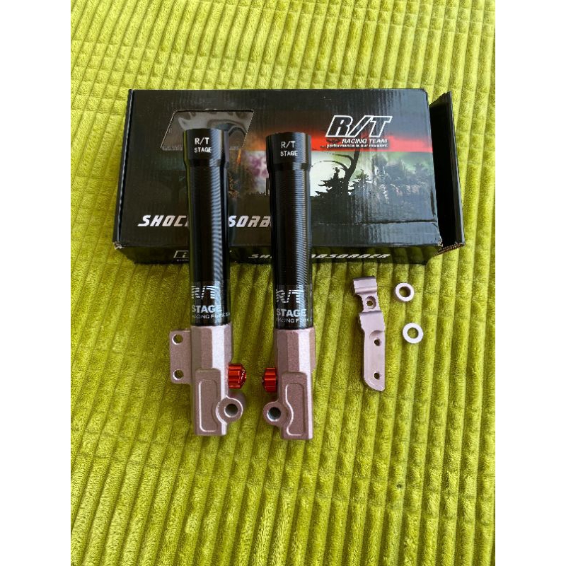 tabung shock depan RT stage breket monoblock