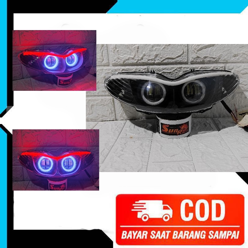 Lampu Depan Daymaker Jupiter Z old