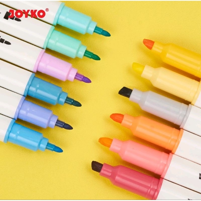 

Joyko Highlighter HL-55 (12 warna) / Penanda Tulis