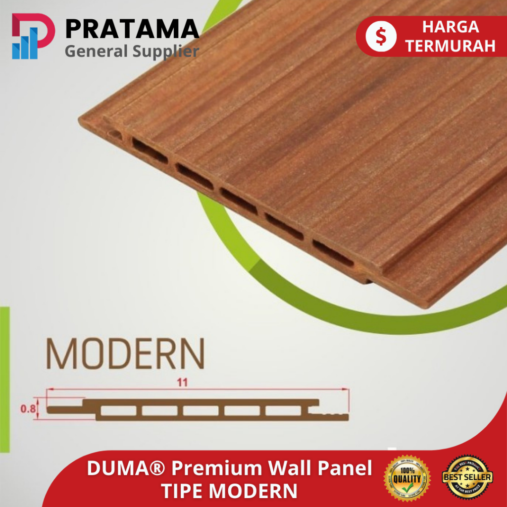 Panel Pelapis Dinding / wpc / DUMA® Premium Wall Panel MODERN | surabaya