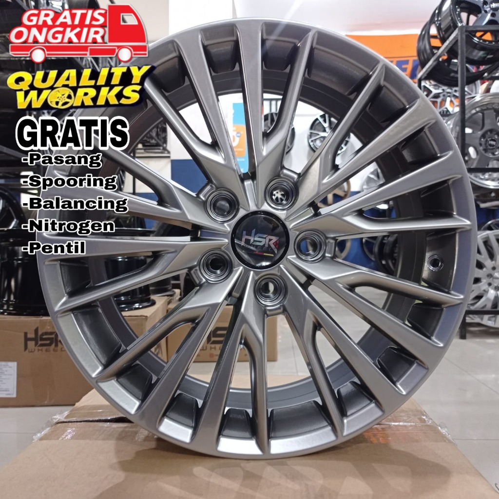 Velg Mobil Fariasi R17 Ertiga Brv, Hsr Wheel Wiegen