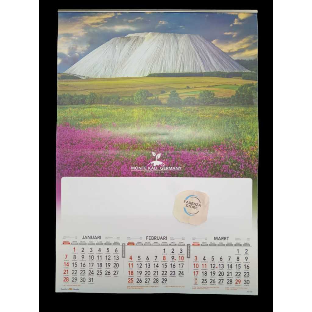 

Kalender Dinding Triwulan 2024 Pesona Alam Dunia AO 105
