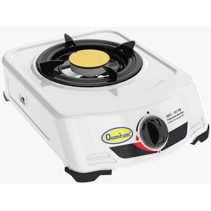 Kompor Gas 1 Tungku Quantum QGC-101RB ORIGINAL - Kompor Murah