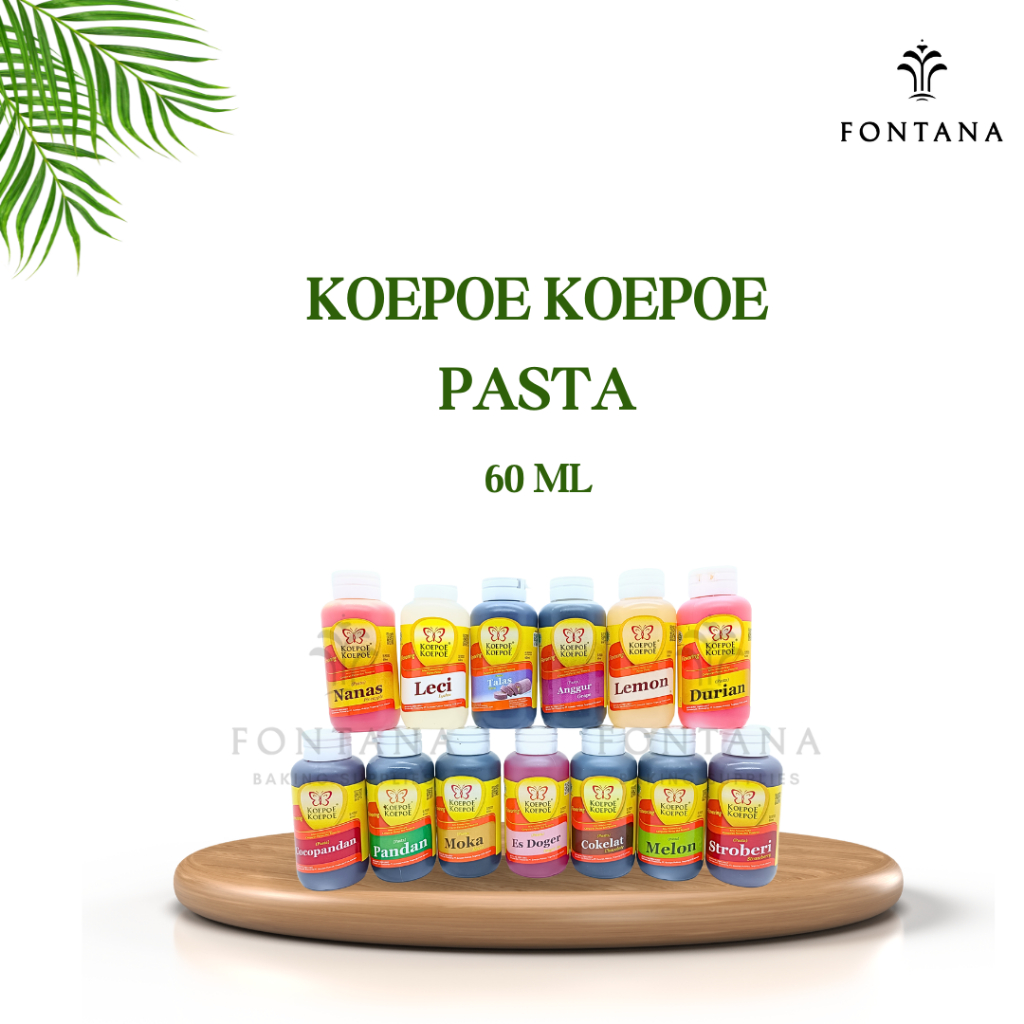 

PASTA PERISA KOEPOE KOEPOE 60 ML / PASTA KUPU KUPU 60 ML HALAL