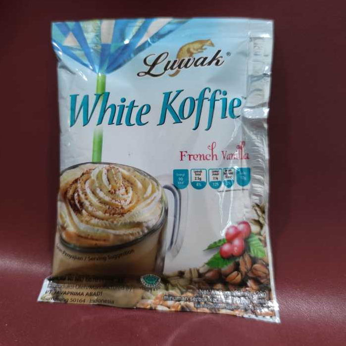 

Luwak White Koffe French Vanilla 20gr - Kopi Instant