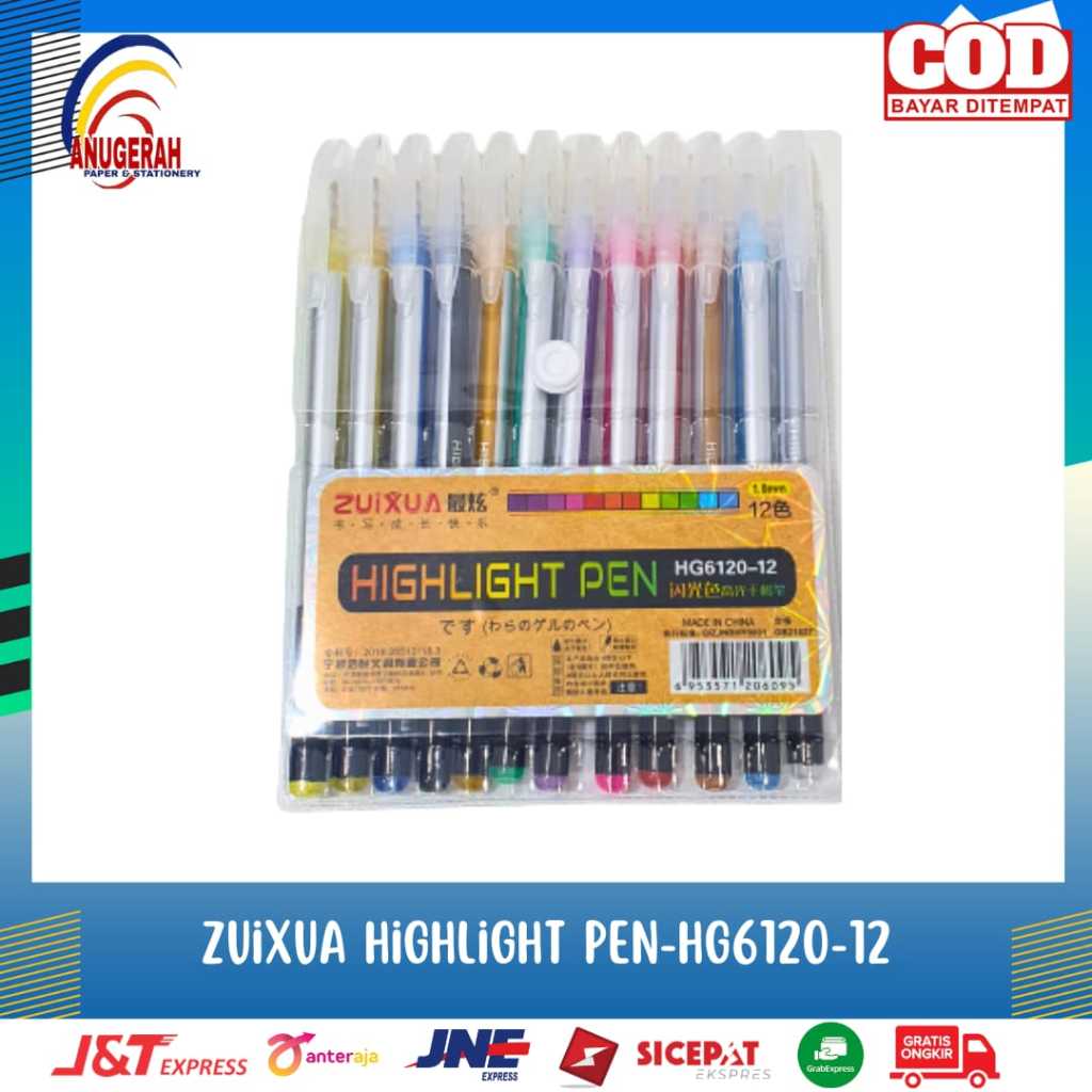 

ZUIXUA HG6120-12 BOLP GLITER (SET)