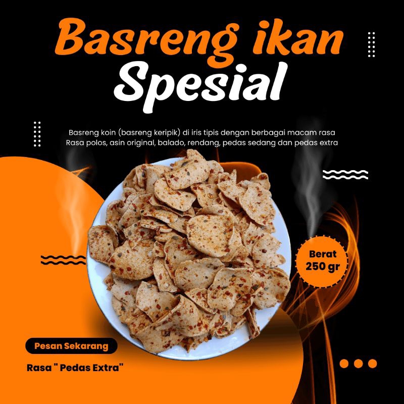 

250 gr - Basreng keripik pedas extra || basreng viral by Kiki jaya snack