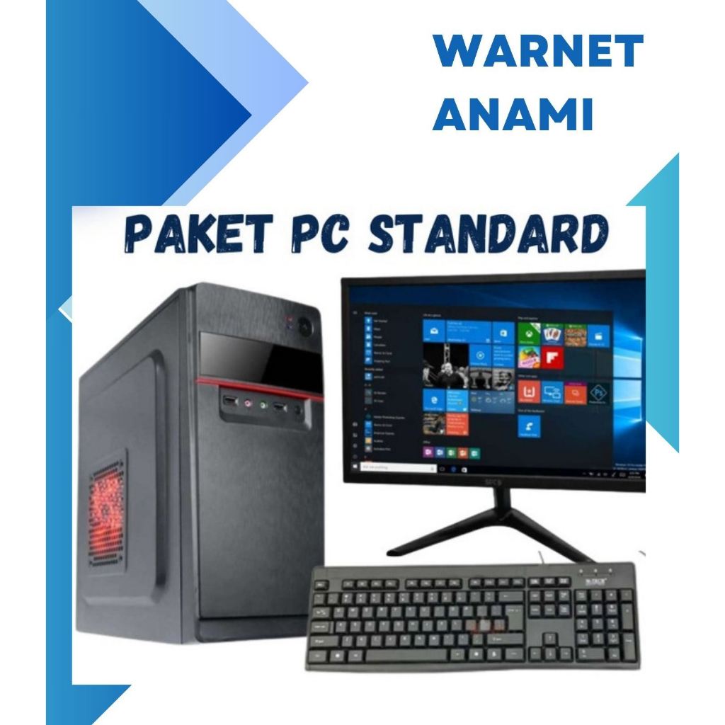 PC ADMIN FULLSET I3 2120 | RAM 8GB | SSD 128GB - 512GB | PC RAKITAN - PC FULLSET, SSD 512GB
