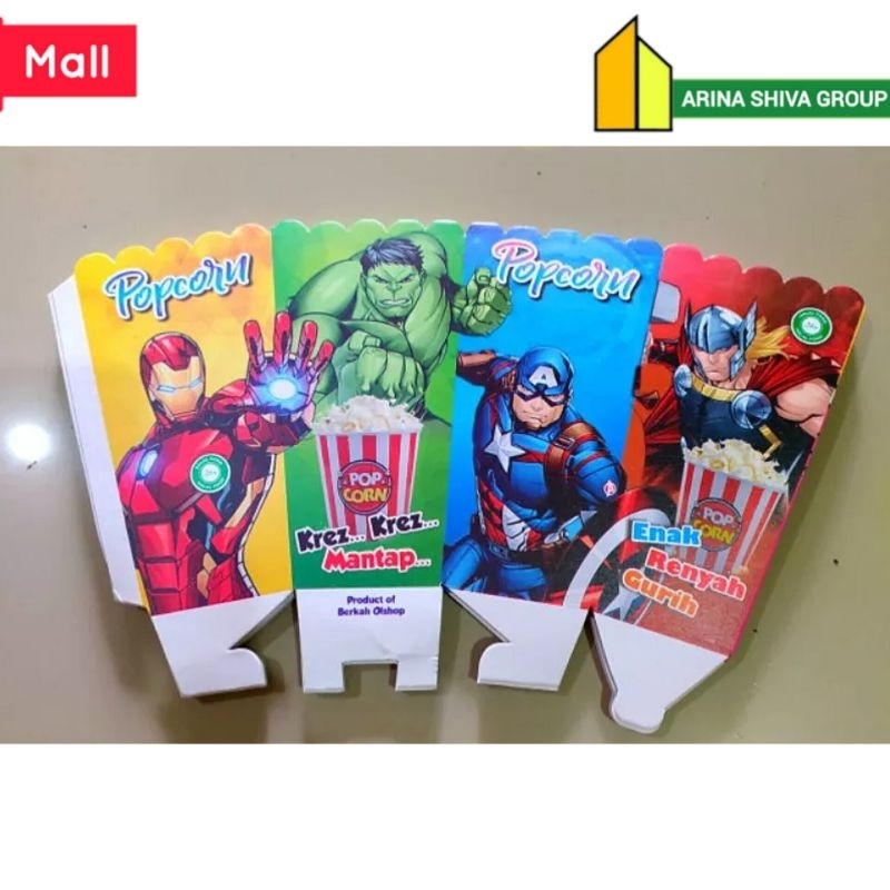 

300 LEMBAR KERTAS POPCORN 12 × 6 BAHAN DUPLEK POPCORN BERKUALITAS | KARDUS KEMASAN POPCORN UKURAN 12 × 6 PRODUK TERBARU | DUS POPCORN 12 × 6 MURAH | TOKO POPCORN OFFICIAL | SHIVACORP 163