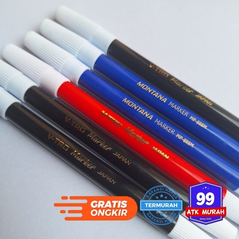 

PTM-SPIDOL Marker isi 12/Spidol Hitam/Spidol Merah/Spidol Biru/Spidol Kecil