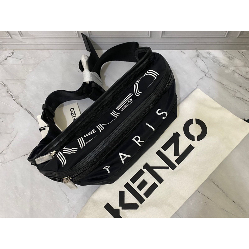 Kenzo Paris Logo Bumbag Black