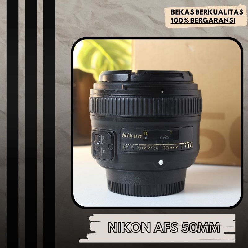lensa fix nikon afs 50mm f1.8 dan fix nikon 35mm f1.8  for nikon apsc lensa ada motor fokus