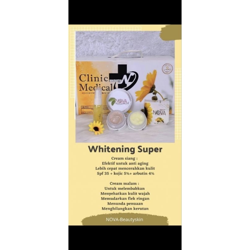 NOVA BEAUTY SKIN PAKET WHITENING SUPER