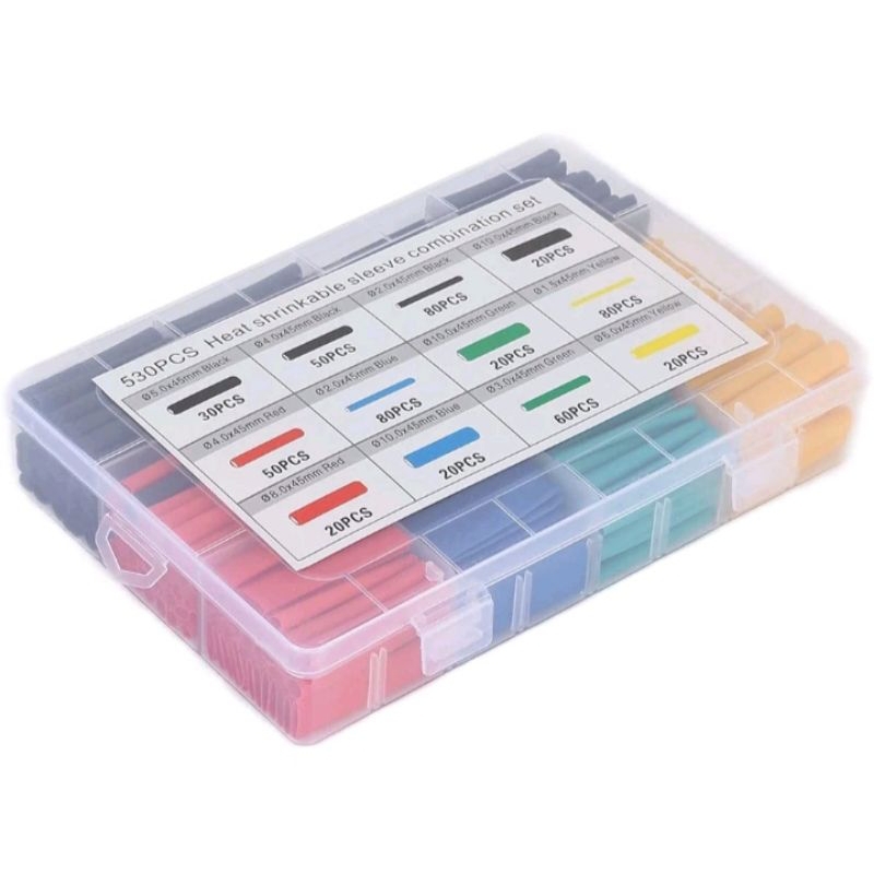 Kabel Bakar Heat Shrink Warna Warni