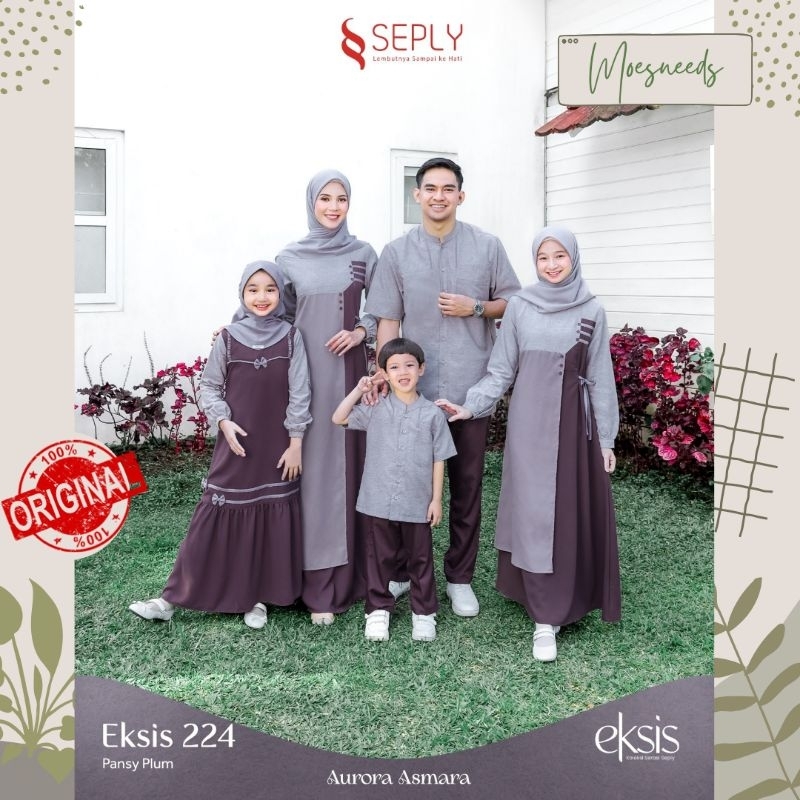 SEPLY Sarimbit Keluarga Eksis Pansy Plum