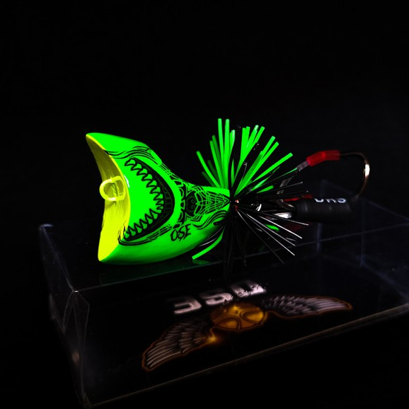 Jaws Frog Mini 3cm Ose Nusantara Snakehead Lure Umpan Casting Gabus Toman Handmade Nocopy Boytep