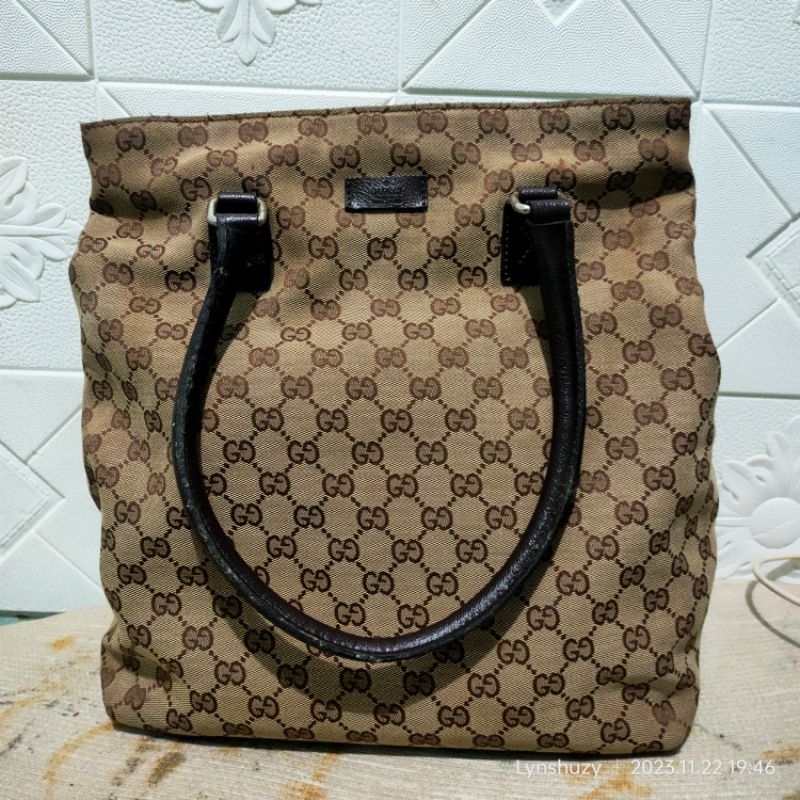 tas Tote Gucci preloved