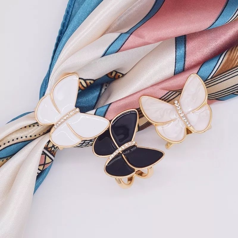 Ring Hijab Import Kupu - kupu / Ring Hijab Premium