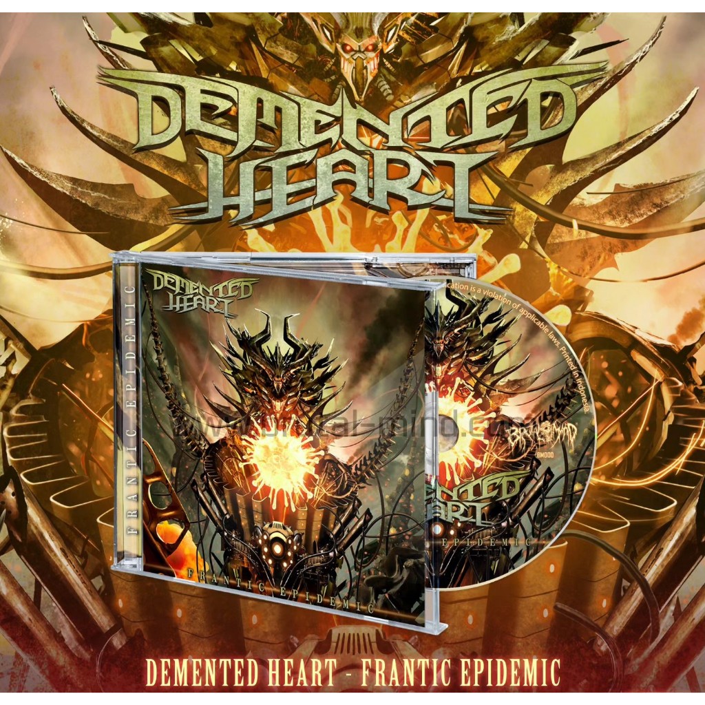 ORIGINAL CD DEMENTED HEART - FRANTIC