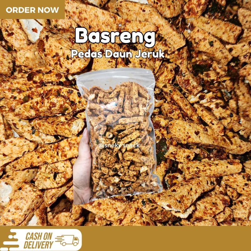 

Basreng Pedas Daun Jeruk/Stik Basreng 500 Gram