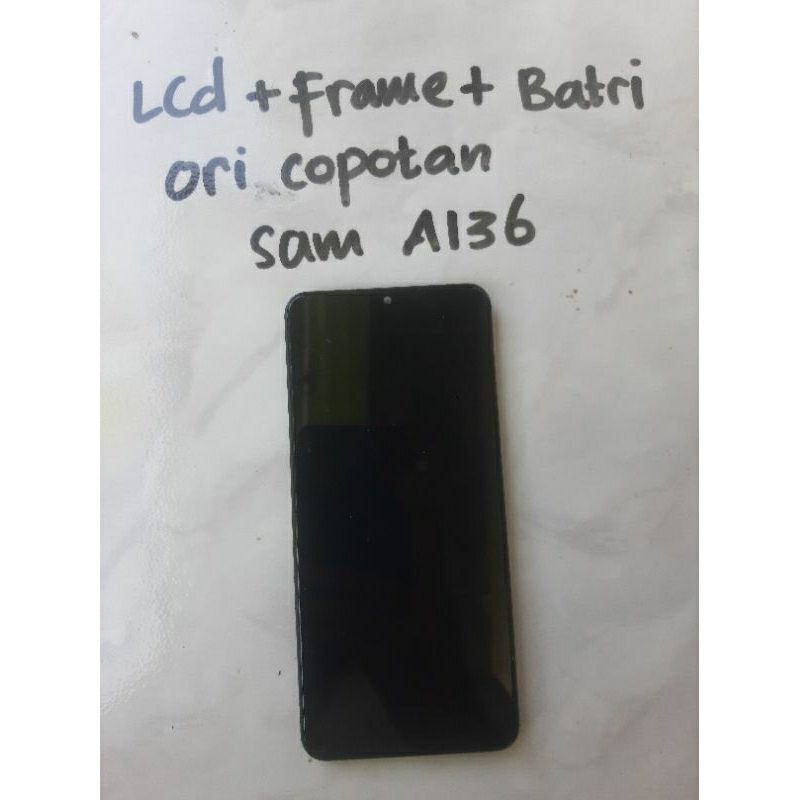 LCD + FRAME + BATTERY ORI COPOTAN SAMSUNG A13/136