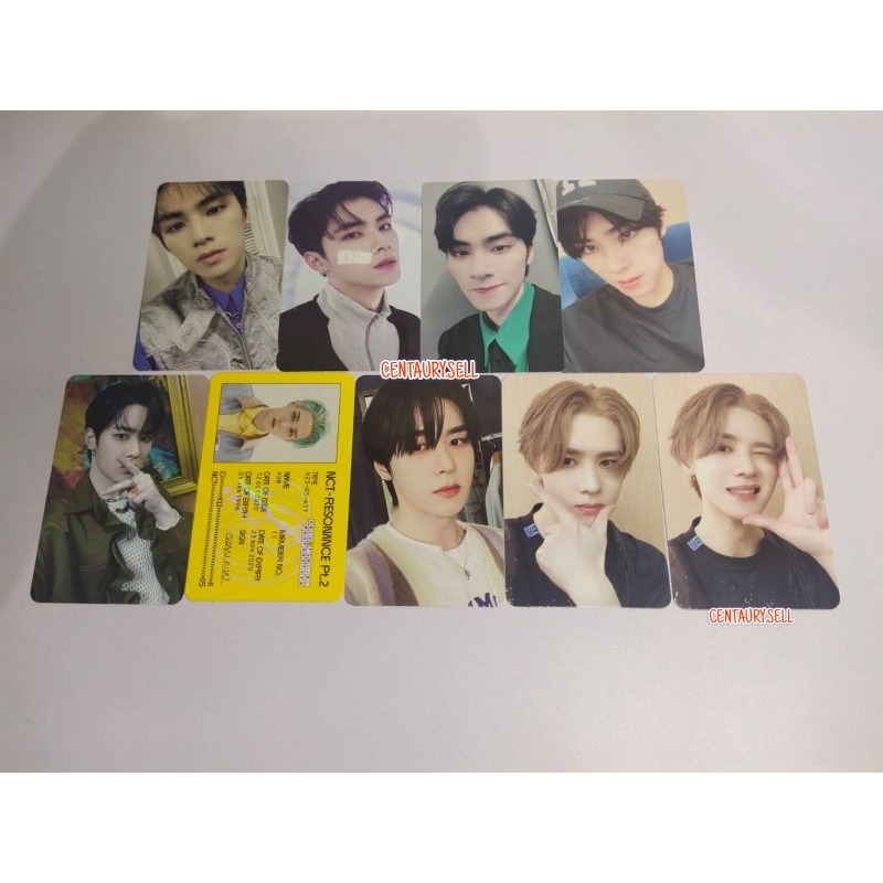 Kun photocard WAYV id departure resonance jewel universe tc universe