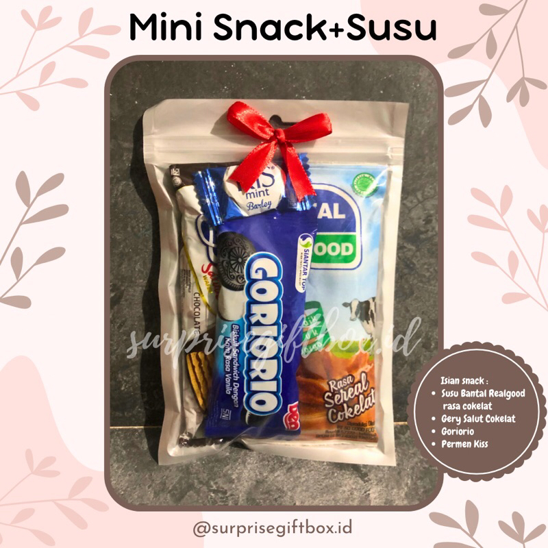 

Mini Snack/ Snack Gift/ Mini Snack Susu/ Mini Snack UHT/ Snack Ultah/ Snack Lebaran/ Hampers Snack Mini/ Hadiah Sidang/ Hadiah Wisuda/ Mini Gift Snack/ Hadiah Kelulusan/ Hadiah Perpisahan/ Hadiah Natal/ Kado Natal/ Hadiah Naik Kelas / Hadiah Ulang Tahun