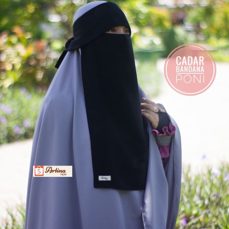 Ready CADAR BANDANA PONI | NIQOB BANDANA PONI WOLFIS PREMIUM