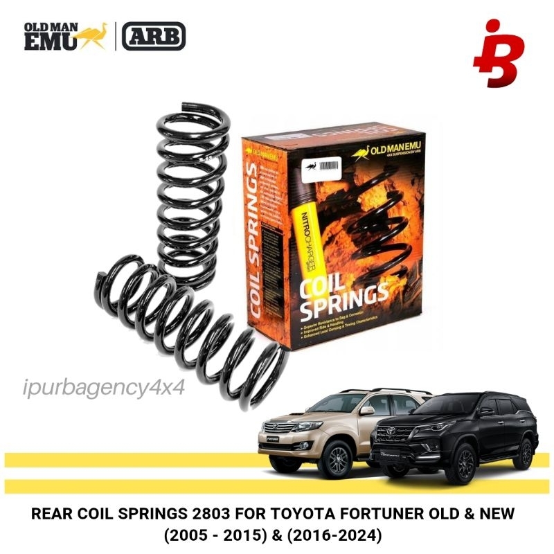 ARB - Old Man Emu Rear Coil Spring Toyota Fortuner (2005-2023) - 2803