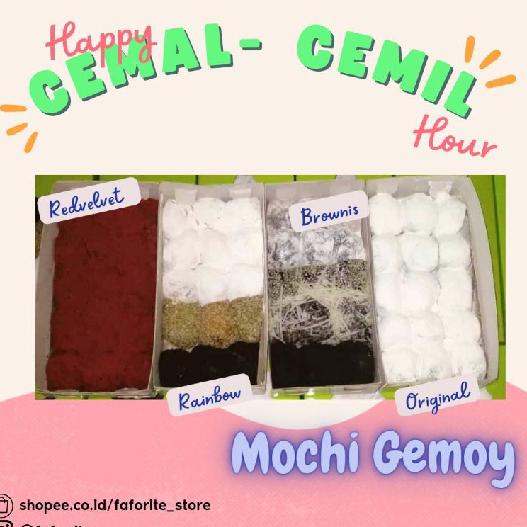 Diskon Promo Mochi kekinian/ mochi viral/ mochi gemoy ➛➙❅⋆