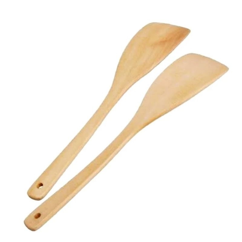 Centong Kayu Mahoni Pilihan | Sodet Spatula Kayu Ukuran Panjang sodet mini