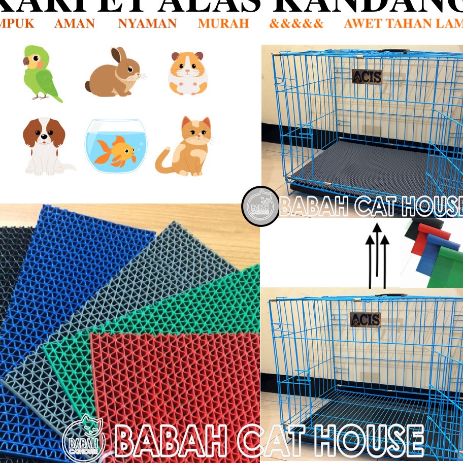 TSCP4004 Ready Stok KARPET ALAS KANDANG Kucing Kasur Anjing Tatakan Kelinci Underpad Hewan Empuk Kar