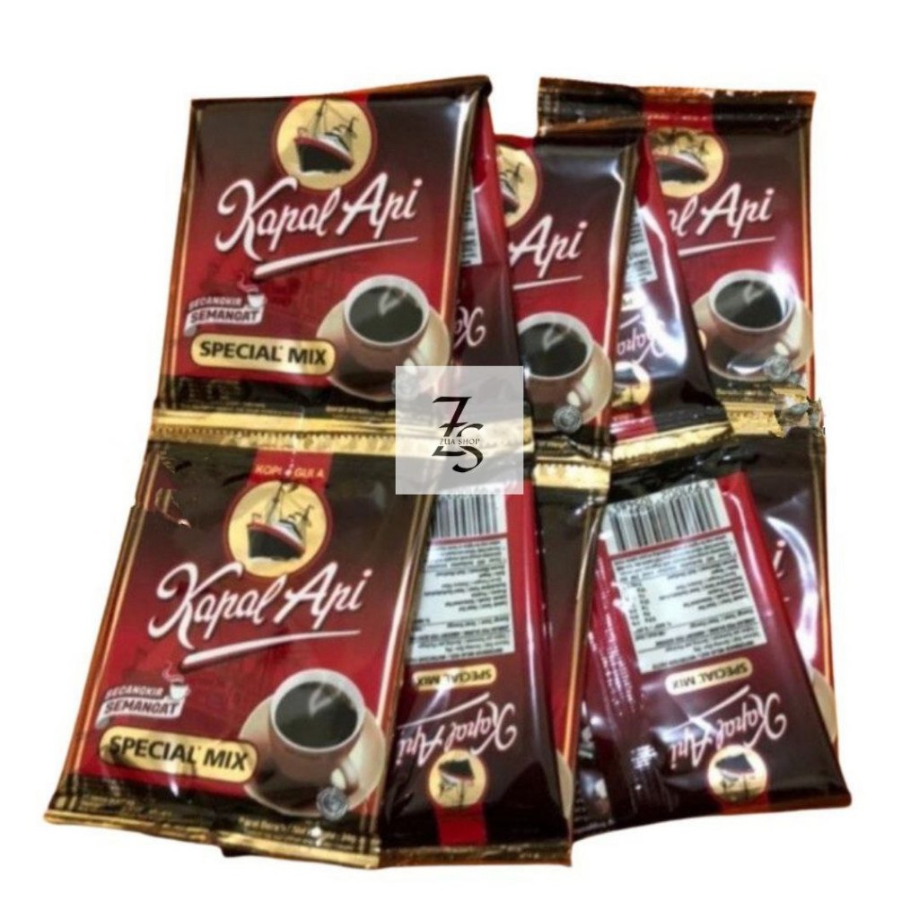 

ZuaShop KOPI KAPAL API SPECIAL MIX 25gr RENCENG ( ISI 10 )