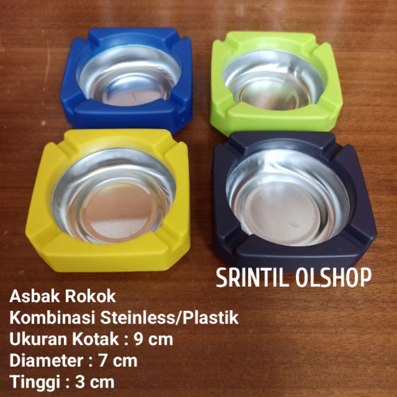 Asbak Rokok/Tempat Abu Rokok/Wadah Puntung Rokok