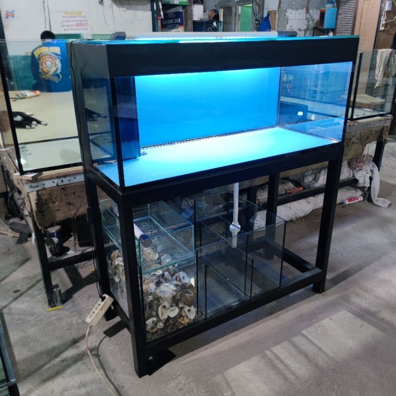 Aquarium kabinet 150 × 60 × 60 gosok halus