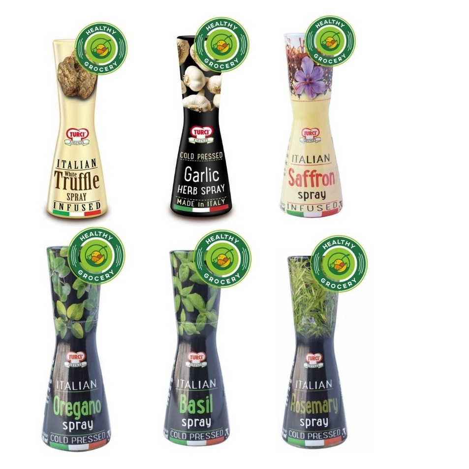 

Diskon Turci Italian 40ml / Garlic Spray / White Truffle / Oregano / Saffron / Basil / Rosemary Promo