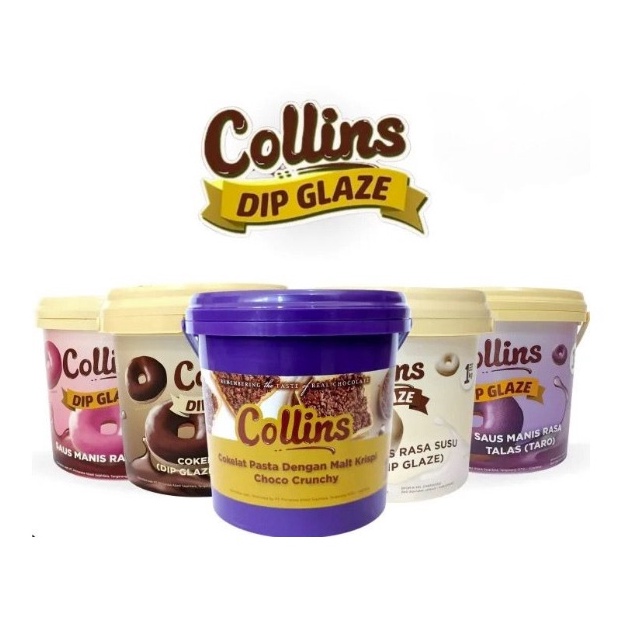 

Serba Murah Collins Dip Glaze 1kg - Glaze Donat Laris