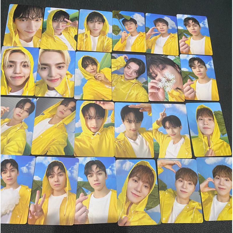 PHOTOCARD SEVENTEEN CARVER HEAVEN MINGYU/ PC CARVER WONWOO HEAVEN/PHOTOCARD SEVENTEEN JOSHUA HEAVEN 