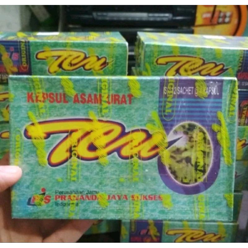 Kapsul TCU/ Kapsul Asam Urat Original