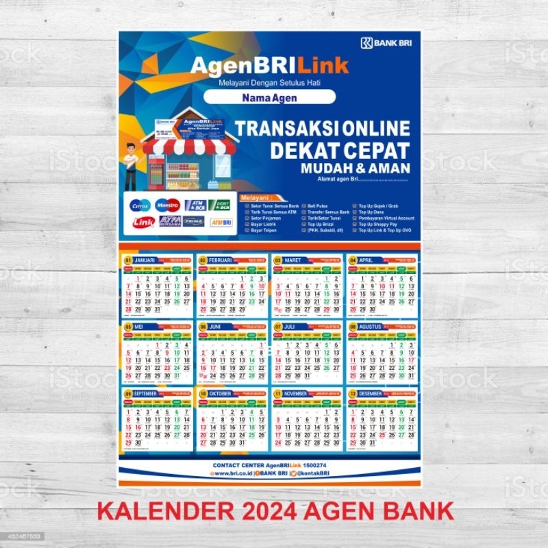 

Kalender agen Bank