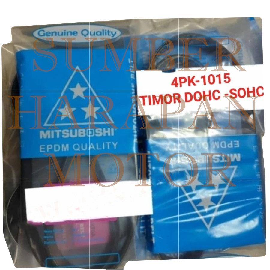 Fan van v belt tali kipas 4PK1015 TIMOR DOHC SOHC 4PK-1015