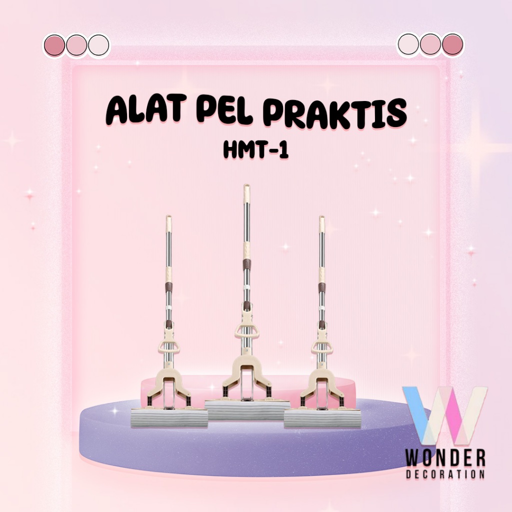 RB Alat Pel Lantai Pel Sodok Busa gione Pembersih Lantai Alat Pel Lantai Busa Praktis Sponge Mop