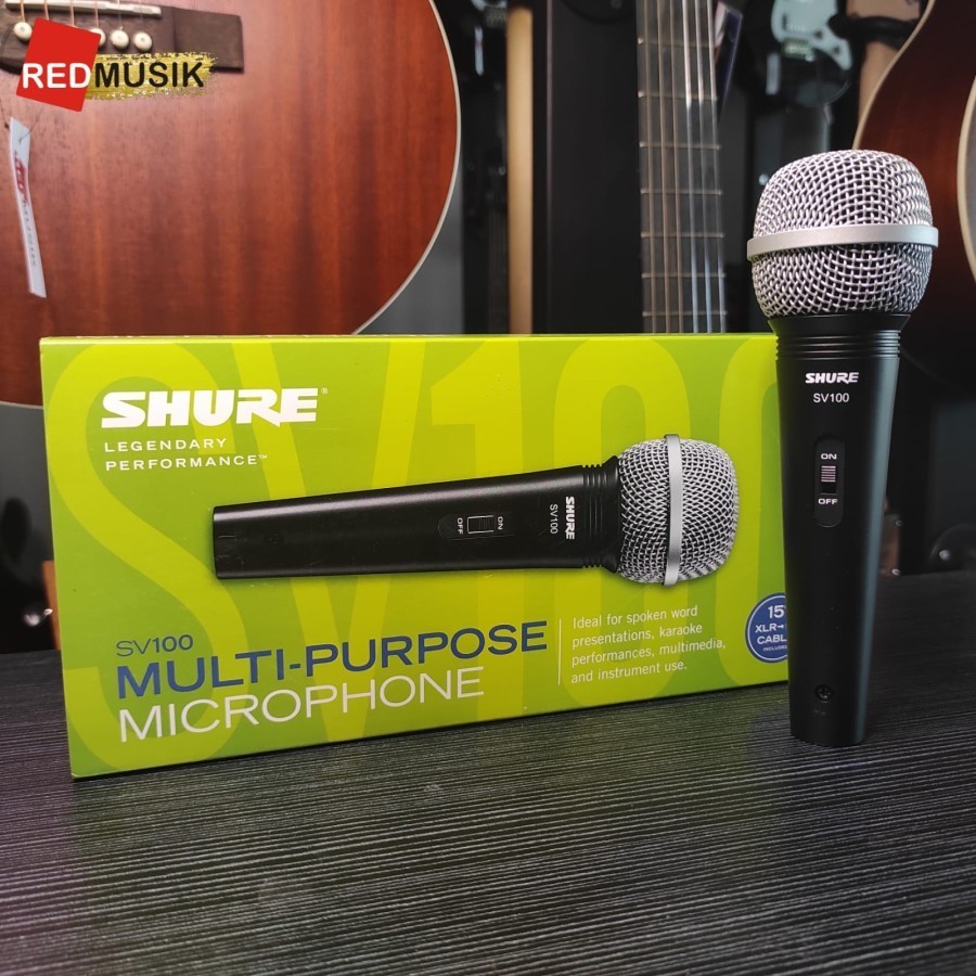Microphones Shure SV100 - Mikrofon Kabel