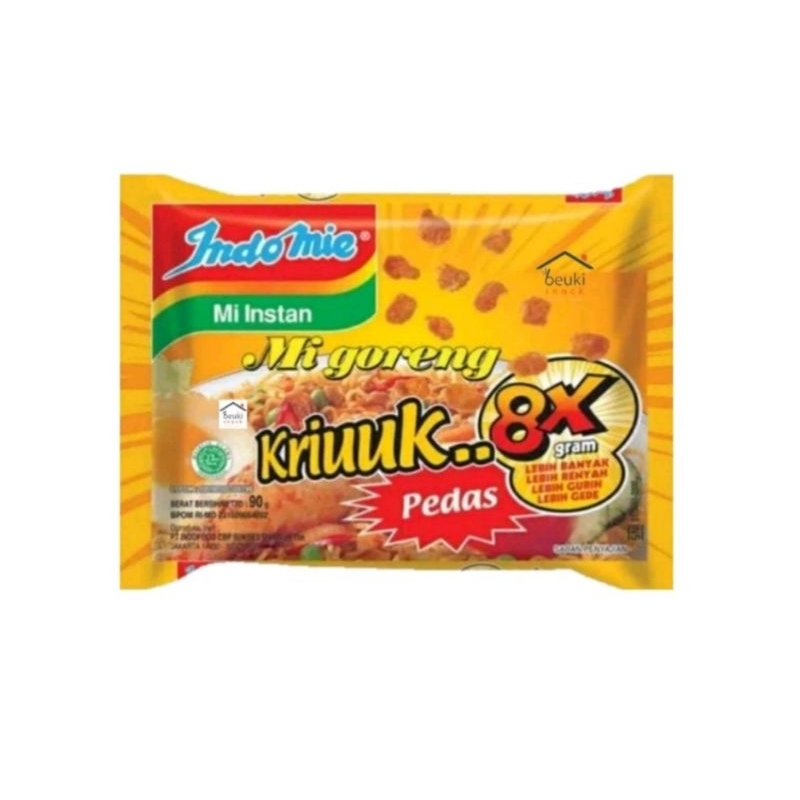 

Indomie Goreng Kriuuk Pedes 8x