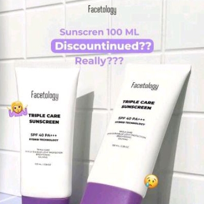Facetology sunscreen 100ml