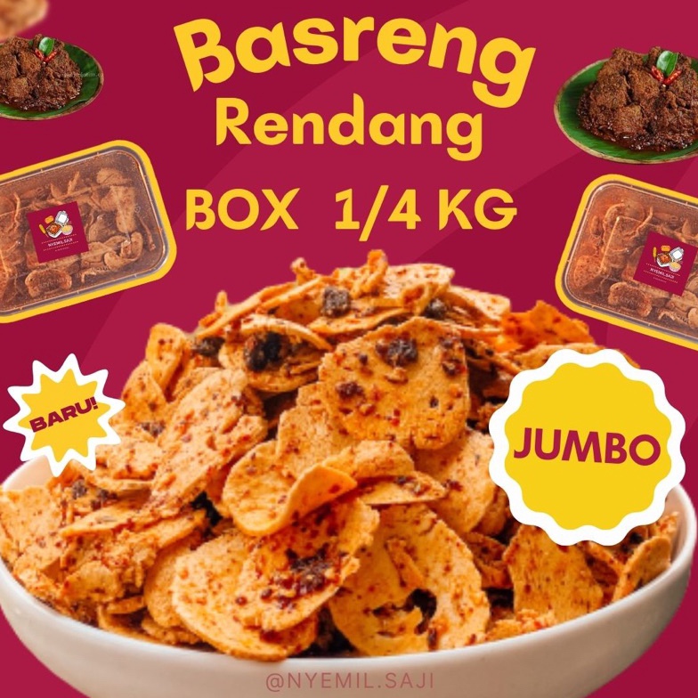 

4.4 Terlaris BASRENG RENDANG BOX 250 GRAM
