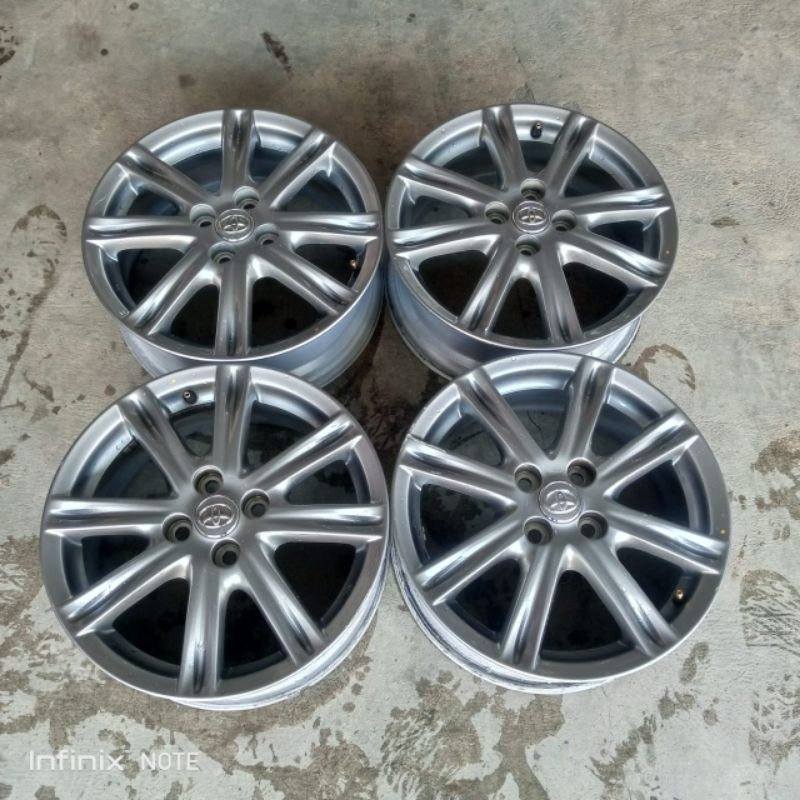 Velg Second Mobil Murah Original Yaris Ring 16 Cocok Buat Vios Sigra Calya dll