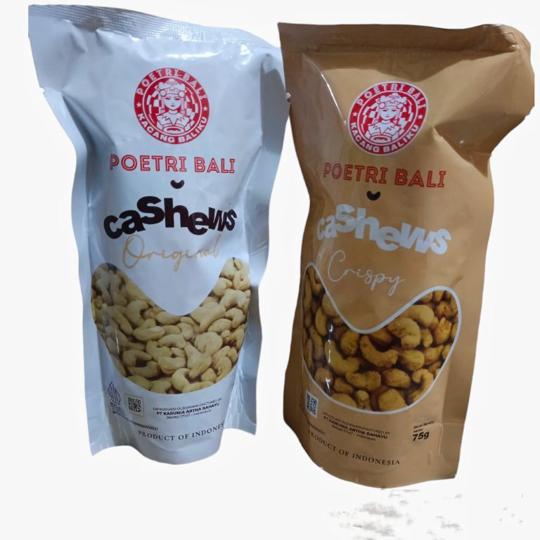 

HEMAT PROMO✅ 75gr Kacang Bali Cashew Mete Mede poetri bali